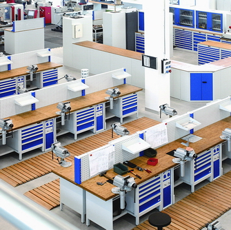 工作台装配车间应用