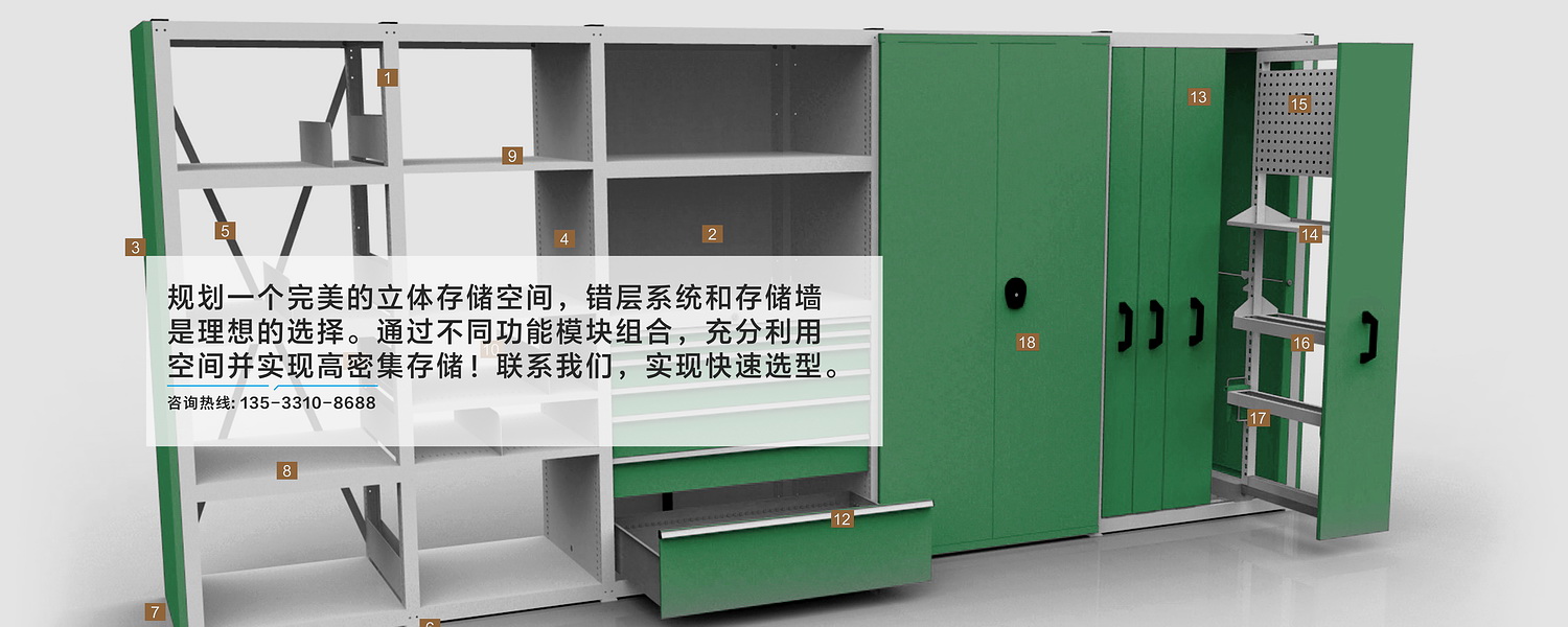 工具柜错层系统选型